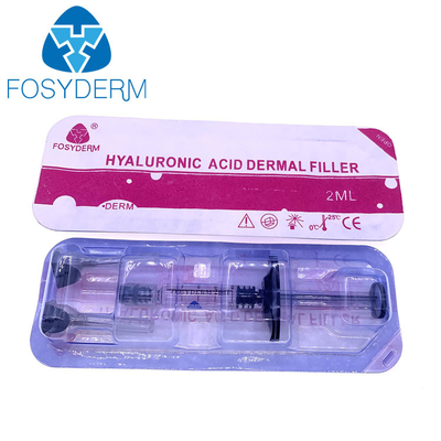 2 مل Fosyderm Dermal Filler حمض الهيالورونيك لتعزيز الشفاه