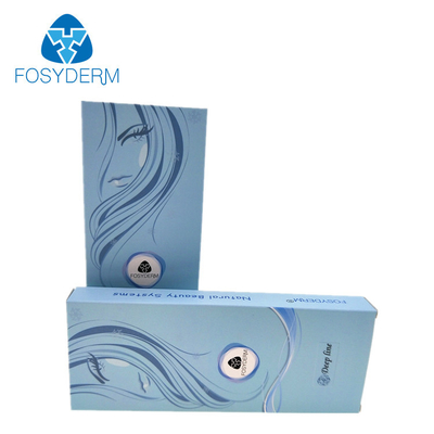 Fosyderm 2ml حشو عن طريق الحقن عن طريق الجلد حشو حمض الهيالورونيك واضح عميق