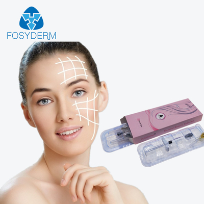 1ML Fosyderm الوجه الطبية هيالورونات جل جل / الجلد عن طريق الحقن حشو الجلد