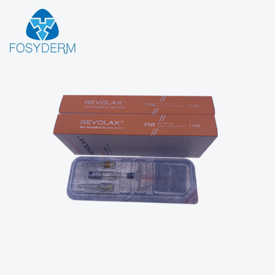 Revolax 1.1 Ml Fine 0.3٪ Lidocaine Hyaluronic Acid Injectable للتجاعيد