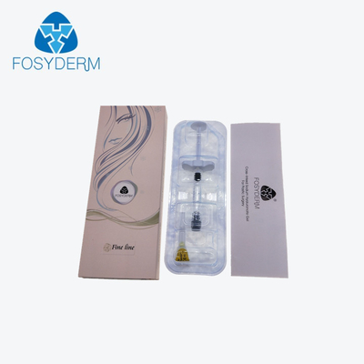 Fosyderm 2ml حشو ناعم عن طريق الحقن لإزالة الخطوط الدقيقة على حشو الجلد HA للوجه