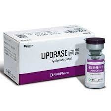 Liporase لكسر حمض الهيالورونيك الجلدي محلول Hyaluronidase