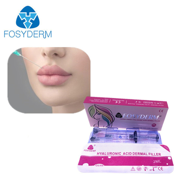 Fosyderm حقن حمض الهيالورنيك عن طريق الجلد مع lidociane 2ml Lip Nose Face Fillers