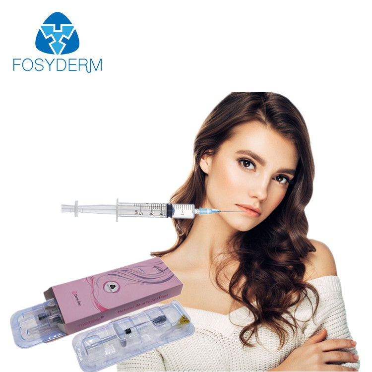 Fosyderm 2ml عن طريق الحقن عن طريق الجلد حشو حمض الهيالورونيك لمكافحة الشيخوخة