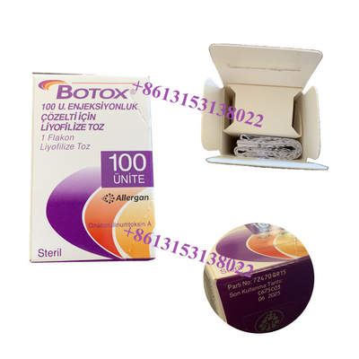 Allergan Botox Injection Botulinum Toxin 100 وحدة BTX مضاد للتجاعيد