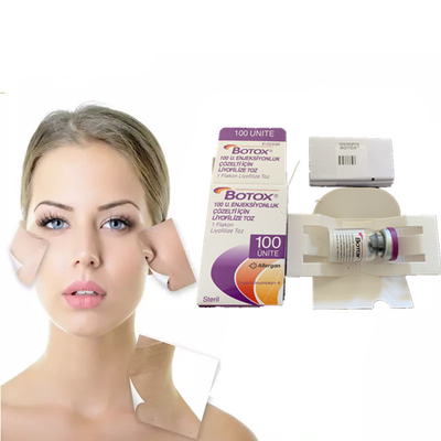 Allergan 100 وحدة البوتولينوم توكسين حقن البوتوكس إزالة التجاعيد العملية