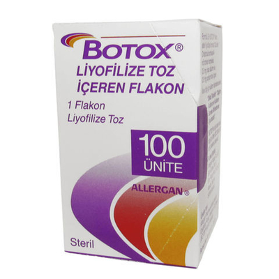 100 وحدة حقن مسحوق Allergan Botox Botulinum Toxin لمكافحة التجاعيد