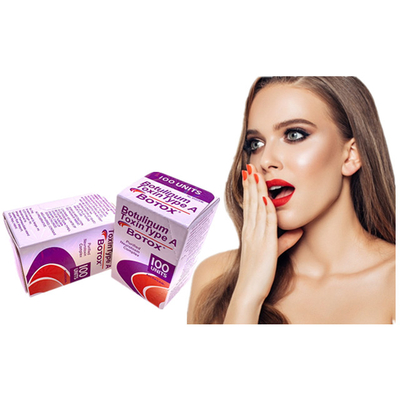 مسحوق حقن البوتوكس Allergan Cosmetics مكافحة الشيخوخة والتجاعيد 100 وحدة