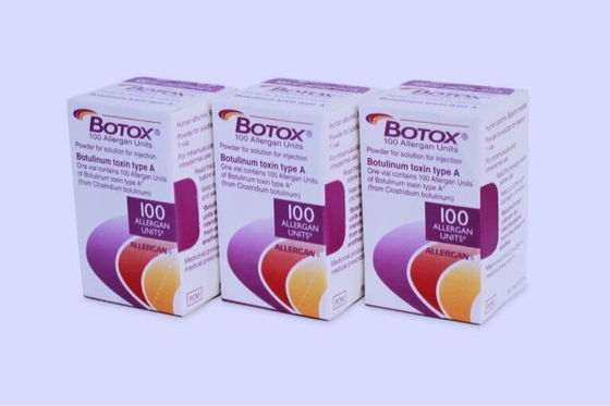 100 وحدة من حقن Allergan  Botulinum Toxin لمكافحة التجاعيد