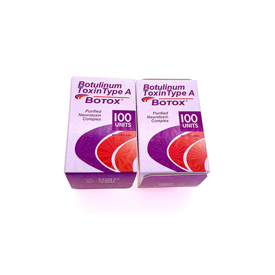 حقن البوتوكس الأبيض Allergan 100iu لسم البوتولينوم للوجه