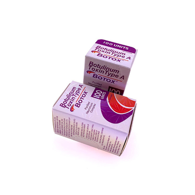 حقن البوتوكس الأبيض Allergan 100iu لسم البوتولينوم للوجه