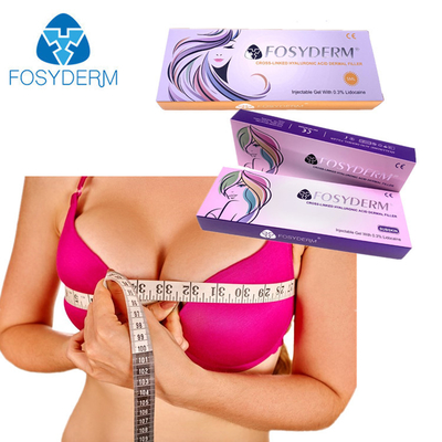 Fosyderm Hyaluronic Acid Breast Filler معقم لتكبير الثديين / تجديدهما