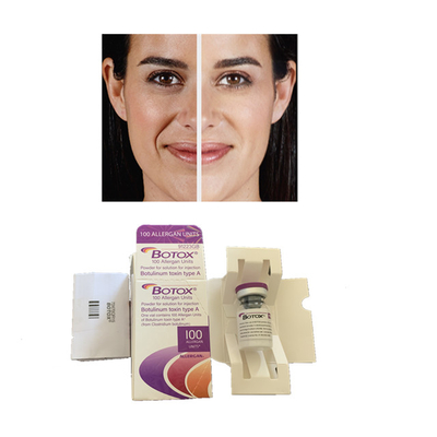 Allergan  100 وحدة نوع A مضاد للتجاعيد ومضاد للشيخوخة للوجه يستخدم توكسين البوتولينوم