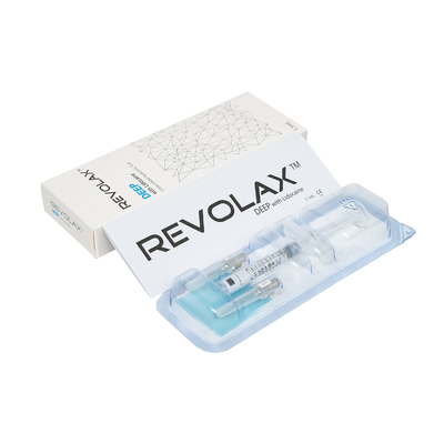1.1ml ملء الشفاه الجلدية Revolax عميقة دقيقة Sub-Q لمكافحة التجاعيد حمض الهيالورونيك الحقن