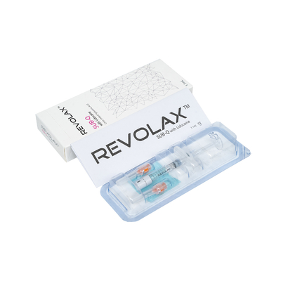 1.1ml ملء الشفاه الجلدية Revolax عميقة دقيقة Sub-Q لمكافحة التجاعيد حمض الهيالورونيك الحقن