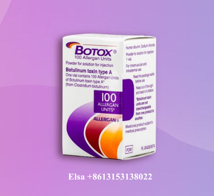 100 وحدة من سم البوتولينوم الحساس ضد التجاعيد الحقن بوتوكس بوتولينوم BTX مسحوق