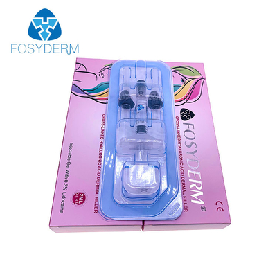 طبية عالية الجودة 1ml 2ml 5ml شفاه وجه حمض الهيالورونيك العميق