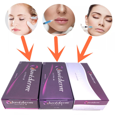 Juvederm حمض الهيالورونيك حشو الجلد 2 مل حشو الشفاه
