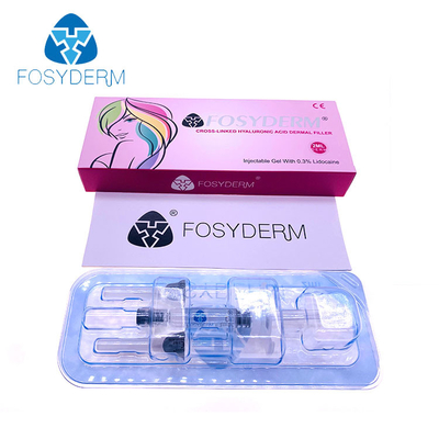 Fosyderm 2ml هيل حمض الهيالورونيك حقن ملء الجلد لعناية بشرة الوجه والأنف