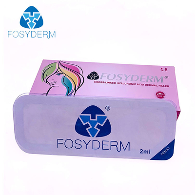 Fosyderm 2ml هيل حمض الهيالورونيك حقن ملء الجلد لعناية بشرة الوجه والأنف