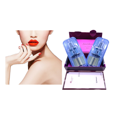 إزالة التجاعيد Juvederm حمض الهيالورونيك للشفتين الخد الذقن