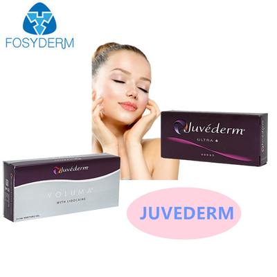 2 مل حقن ملء التجاعيد حمض الهيالورونيك ملء الجلد الذقن الشفاف Juvederm Ultra 3