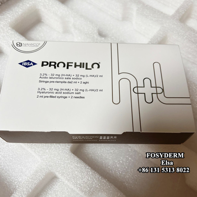 مضخة بشرة شفافة لـ Profhilo حمض الهيالورونيك حشوة جلدية حقنة واحدة لكل علبة