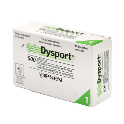 Botulinum toxin Dysport 500 Botulax 100  for anti wrinkles