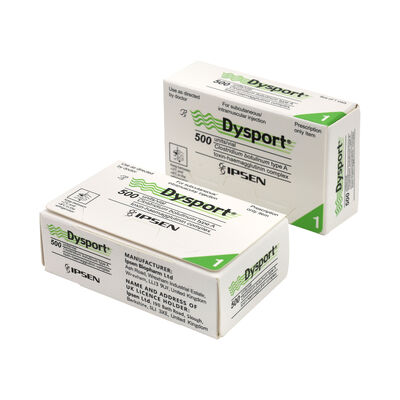 حقن البوتوكس Allergan Dysport Korea Botulax Botulinum Toxin