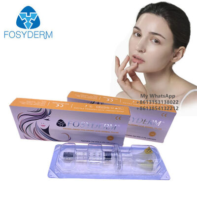 Facial Rejuvenation Hyaluronic Acid Dermal Filler Containing Cross Linked Hyaluronic Acid Designed for Effective Lip Enhancement
