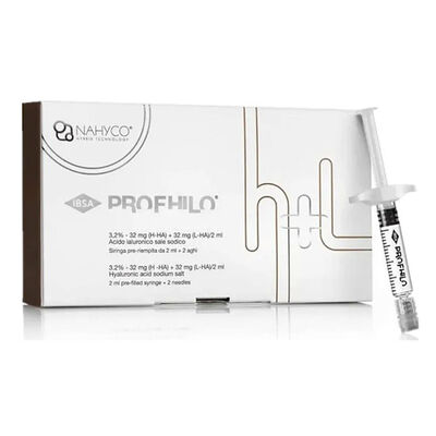 Profhilo H+L الحمض الهيالوروني كملء جلدي يزيل تجاعيد الرقبة