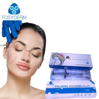 OEM/ODM Acido Hialuronico Ha Dermal Filler Cross Linked أعمق لملء الخد الأنف الذقن