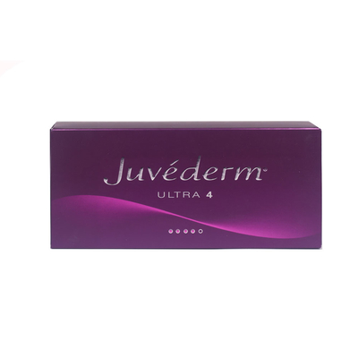 Juvederm Ultra4 2 * 1ML حشو الجلد عن طريق الحقن ، حمض الهيالورونيك حقن الوجه