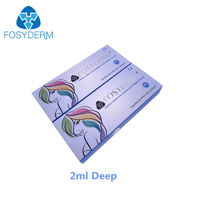 حقن Fosyderm Deep Dermal Hyaluronic Acid Filler 24mg / Ml لتكبير الذقن