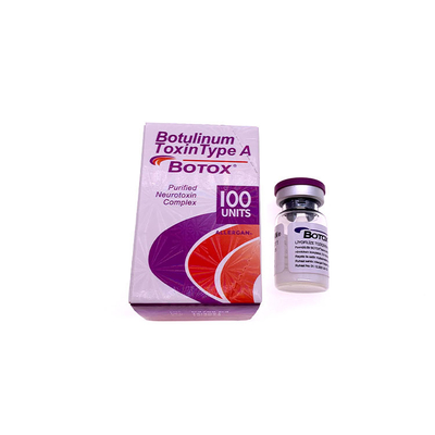 Allergan BOTOX العلاجات Boyulinum Toxin النوع A حقنة العناية بالبشرة 100iu
