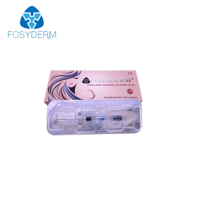 Fosyderm Hyaluronic Acid Dermal Filler HA Gel لشفاه الأنف