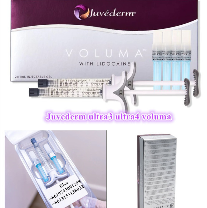 Hyaluronic acid Juvederm dermal fillers Voluma Ultra3 Ultra4