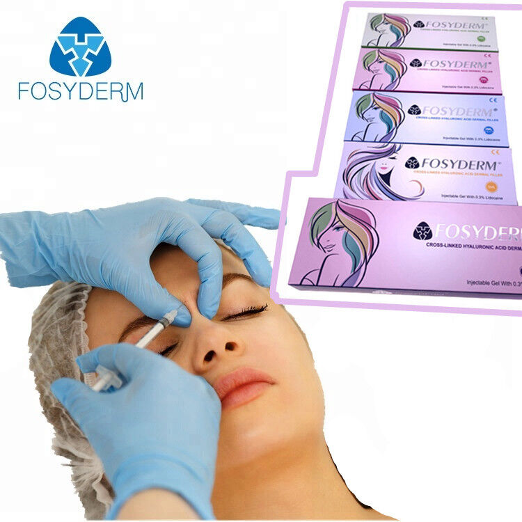 حمض الهيالورونيك Fosyderm الحامض الوجهي حقن حامض جلدي