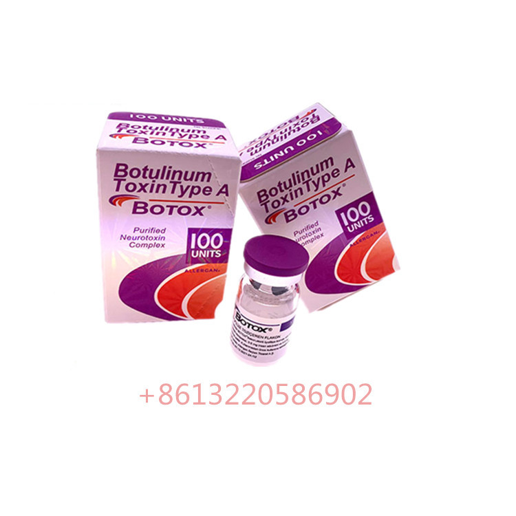 Allergan Botulinum Toxin من النوع A البوتوكس 100 وحدة مضادة للتجاعيد ومضادة للشيخوخة