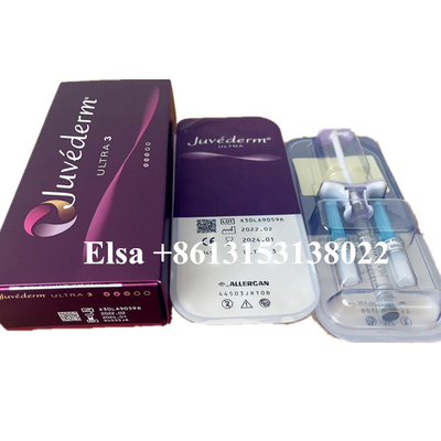 صالون جمال Juvederm Filler Dermal HA Gel حقن لمكافحة الشيخوخة