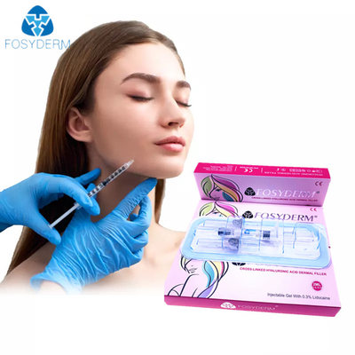 Fosyderm Hyaluronic Acid Dermal Filler Lips عن طريق الحقن