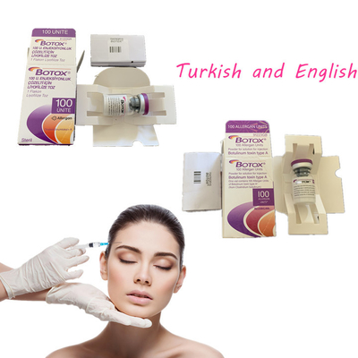 حقن مسحوق Allergan 100iu لإزالة خطوط الوجه توكسين البوتولينوم