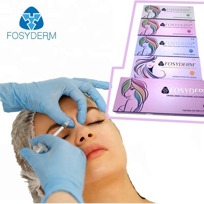 حمض الهيالورونيك Fosyderm الحامض الوجهي حقن حامض جلدي