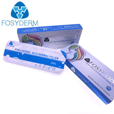 Fosyderm حمض الهيالورونيك حشو الشفاه الجلدي حشو الجلد الوجه المتشابك