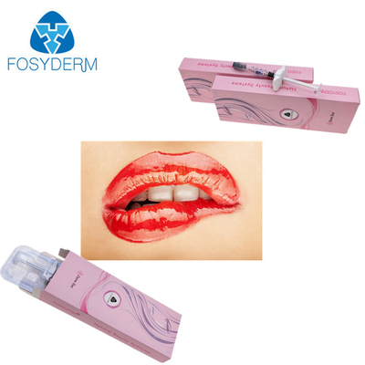 Cross Linked HA Facial 2ml عن طريق الحقن عن طريق الجلد حقن حشو حمض الهيالورونيك