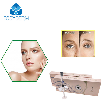 Fosyderm Cross Link HA Filler 2ml Fine Line Hyaluronic Acid لتجاعيد العين