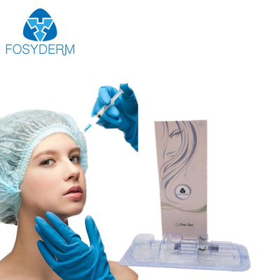 Fosyderm Dermal Filler Cross Linked Hyaluronic Acid Gel Lips Injection 24mg / Ml For Hyaluron Pen