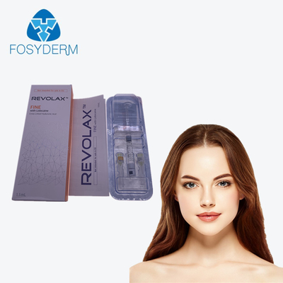 Revolax 1.1 Ml Fine 0.3٪ Lidocaine Hyaluronic Acid Injectable للتجاعيد