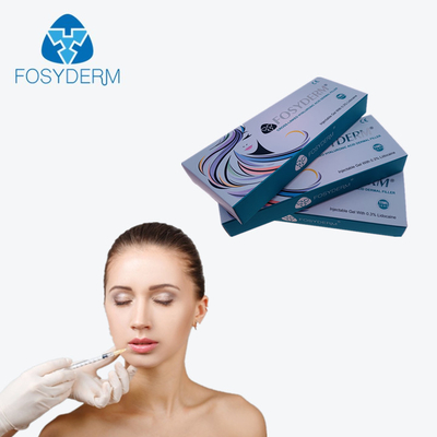 حزمة جديدة HA Gel Dermal Filler 1.1Ml Derm لتعبئة الشفاه