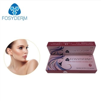 Fosyderm HA Dermal Filler Gel عن طريق الحقن حشو الأنف والشفاه 24 ملغ / مل